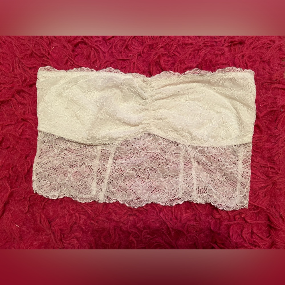 White bralette size small
